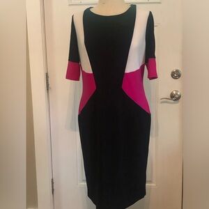 Joseph Ribkoff Dress: Fits like a dream!  Excellent condition. Smoke free home.